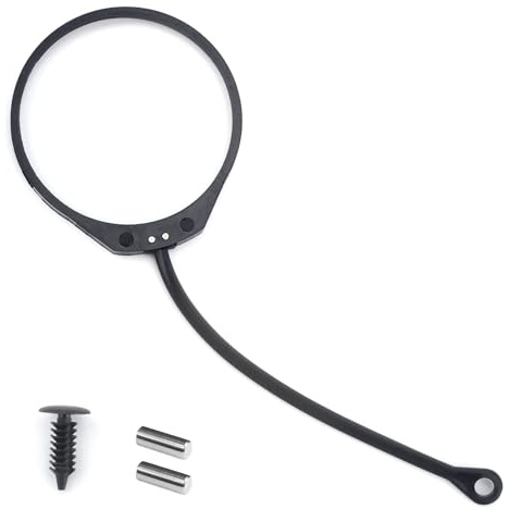 Tankdeckelleitung,Tankdeckel Halteband mit Ring,Gummi Auto Kraftstofftankdecke Linie,Tankverschluss Halteband Tankdeckel Tether,Treibstoff Deckel Kabel Draht kompatibel mit Vw Bora Audi Passat