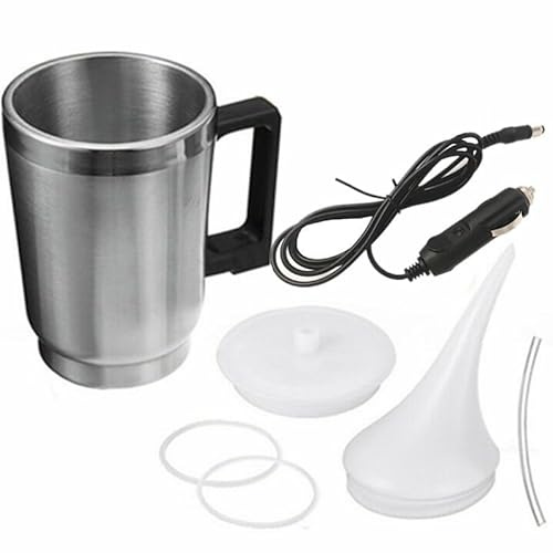 SageFurned Kit di ripristino delle lenti dei fari dell'auto con tazza spray e 2 coperchi, capacità 500 ml, tazza riscaldante atomizzante da 12 V 60 W per rinnovare i fari