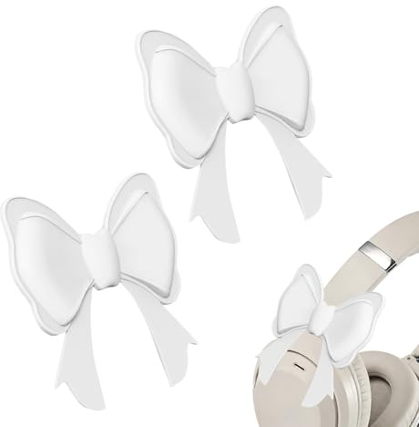 Accesorios de fijación para Auriculares, 1 par de Abrazaderas estéticas, Accesorio de para decoración de Auriculares, para Mujeres, niñas, Adolescentes, Estudiantes universitarios, Trabajando