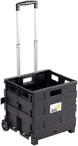 Linea Garden Friend C1299040 Carrello Trasporto, Nero, 38x33x36 cm
