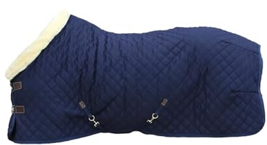Kentucky - Showdecke - 600D - 110 cm / 5'3 - Vegane Wolle - Navy