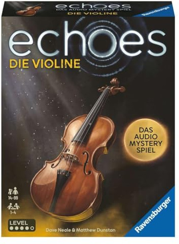 Ravensburger 20933 Echoes The Violin - Jeu Audio, Jeu de Plateau pour Adultes et Jeunes de 14 Ans et Plus, Petits Cadeaux