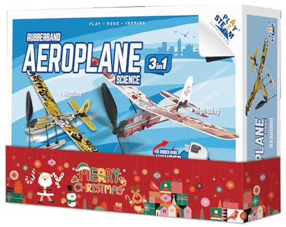Rubber Band Aeroplane Science 3 in 1