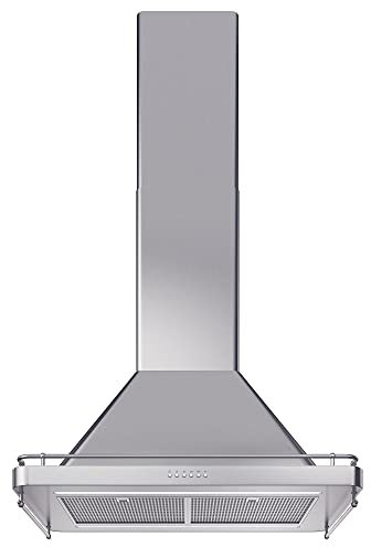 OMNEJD ceiling-mounted extractor hood, 90 cm, stainless steel