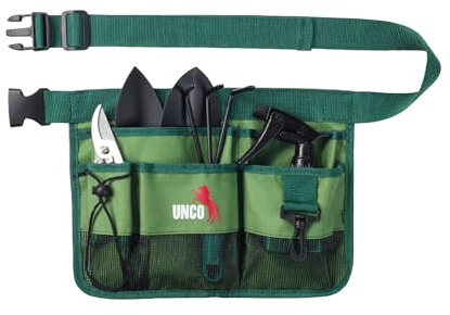 UNCO- Gardening Belt, Garden Green Tool Belt