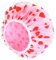 Ymapinc Duschhaube Damen Wasserdichte Duschhaube mit Frotteefutter Große Badehaube Damen Wiederverwendbare Shower Cap Rosa Haarhaube Elastische Haar Haube für Langes Dickes Haar Spa Salon