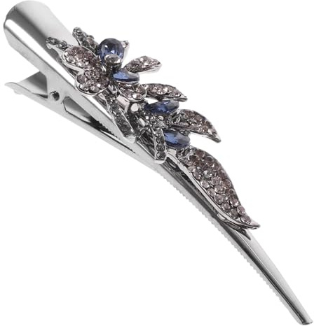 BESTYASH Retro Rhinestone Haarclip Für Mädchen Elegante Haarspange Mit Glitzer Für Dickes Und Dünnes Haar Für Feste Und Besondere Anlässe