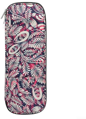 Estuche de agujas de tejer para agujas circulares y de doble punta, organizador de ganchos de ganchillo y almacenamiento de accesorios de costura, bolsa de tejer de viaje para organizador de