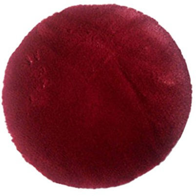Sharplace Kunstfell Schaffell Teppich Sitzkissen ca.33cmx33cm Sitzauflage Felldecke, Weinrot