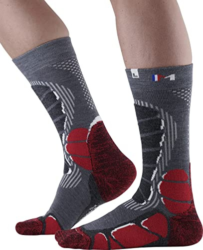 MONNET Unisex Trek Light Socken, Rouge, 3940
