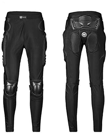XINNI Motorcycle Riding Armor Pant Motocross Motorbike Racing Hip Leg Protection Black