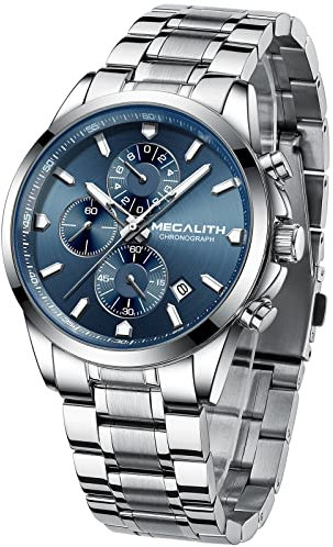 MEGALITH Klassische Uhr BQG8272-sblue