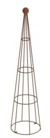 ELEO Rankobelisk Enna, rostoptik, 160x34 cm