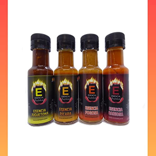 Salsa Picante Salsa chili Salsa Intensa Salsas picantes Extrema Salsa chile habanero jalapeño Salsa hot salsa picante extrema tabasco pack 4 unidades 100 ml