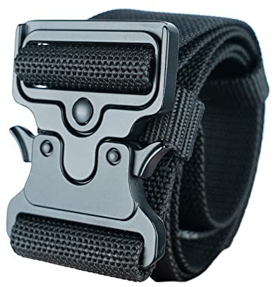 KUNN Work Belt 2-Inch Wide Quick Release Buckle Heavy Duty Multi-Purpose Men's Belts