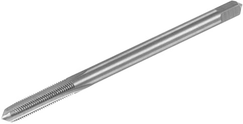 sourcing map Metrischer Gewindebohrer M6 x 0,75 H2 100 mm, extra lang, gerade Nut, Gewindebohrer, Gewindebohrer, Reparaturwerkzeug