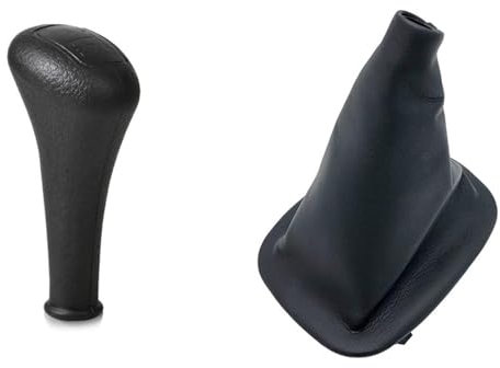 HSENY Passend for Mercedes, passend for Benz, passend for C, passend for E, passend for S, passend for Klasse W124, S124, W126, E190, W190, W201, W202, W123, W140, W463. Schaltknauf, Hebel, Stift, Han