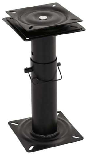vidaXL Bootssitz-Podest 360° Drehbar Verstellbar Stahl