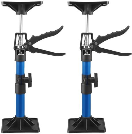 Nastopee Puntales Extensibles, Puntales Telescopicos 30 – 59 cm Carga Máxima de 40 kg Tensor de Puerta para Apoyar Marcos de Puertas Armarios
