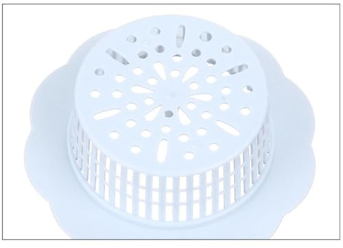 TOYANDONA Filtre D'évier Cuisine Blanc en Pp Anti-colmatage pour Évier Passoire Prévenant les Obstructions, pour Usage Cuisine