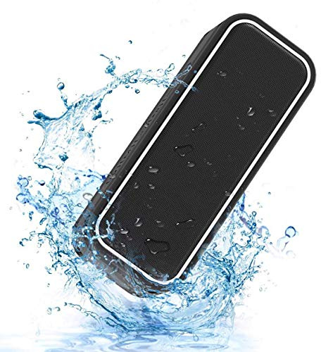 Bluetooth Speaker, Portable Wireless Speaker 40W with Dual Driver, IPX7 Waterproof Bluetooth 4.2 Speaker Paring TWS with 14 Hours Playtime, 3D Stereo Bluetooth Speakers for iPhone, Samsung, Tablet