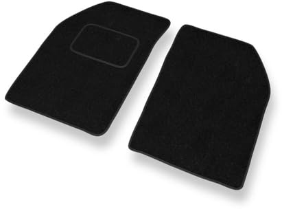 Mossa - Fußmatten Auto kompatibel mit Renault Kangoo I (1997-2007) - schwarz Automatten Autoteppiche 2