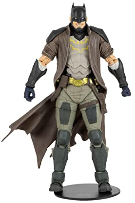 McFarlane DC Multiverse Actionfigur Batman Dark Detective 18 cm | DC Multiverse Comic 7 Zoll Actionfigur Future State - Dark Detective