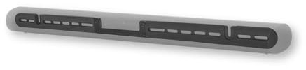 Ex-Pro Wall Mount Floating Style Speaker Mounting Bracket - Mount on Wall Under TV - Compatible with Sonos Arc Soundbar (Black)