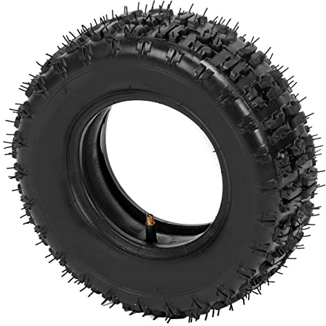 Motorcykeldäck Innerslangar, punkteringsbeständig med stötdämpning och antisladdmönster, 13x5,00-6 däck för Dirt Bike, ATV och gräsklippare