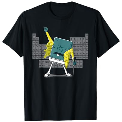 Science Chemistry Mercury Rock Meme Queen Lol Parody Freddie T-Shirt