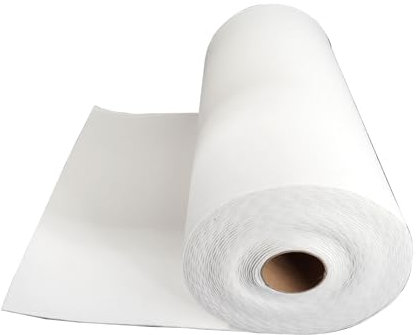 Papeles de fibra de cerámica, Resistente al Calor hasta -2300 ° F para Estufas, Hornos, Ladrillos Refractarios, (2mmx610mmx30m)