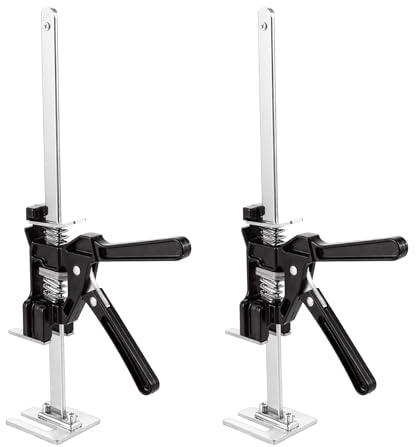 YAYODS 2 Sollevatori a risparmio di lavoro da 38 cm, strumento di sollevamento per mobili, fino a 260 kg, supporto di montaggio per mobili pesanti, cabinet, Window, Wardrobes, Flooring, congelatore