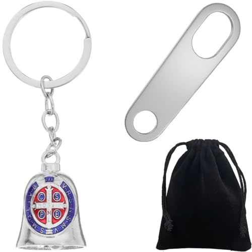 KUMSODE Set di 2 pezzi Campanello da motociclista Guardian Fortuna Campanelle da motociclista Gremlin Accessori per Campanello per Motocicletta