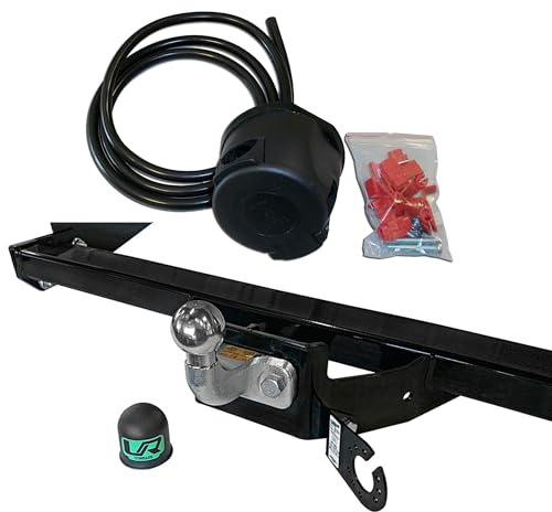 ENGLISH LISTING Fixed Flange Towbar+ 7Pin/ 12N Universal Wiring Fits Citroën Fiat Peugeot