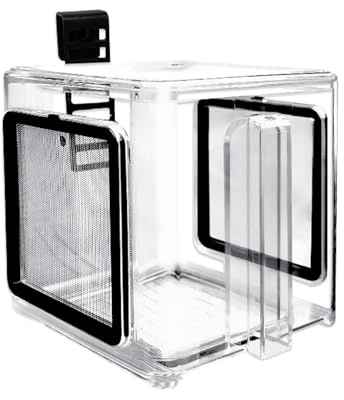 Zuchtbox Für Aquarium,Aufhängbares Aquarium Aufzuchtbecken - Brut- Und Aufzuchtbehälter Zur Isolation Für Süßwasser, Salzwasser & Guppys