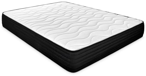 mattfy - Colchón Viscoelástico Reversible Kloe 135 x 190, Firmeza y Confort, Cara Invierno/Verano, Altura 25cm