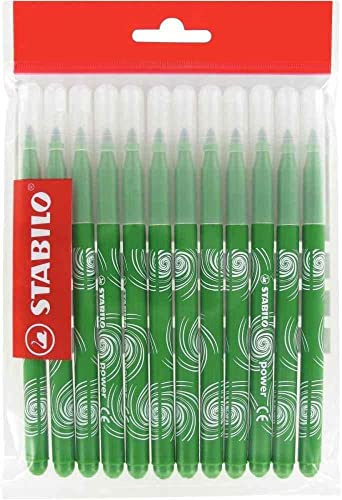 STABILO - Filzstift - power - 12er Pack - grün