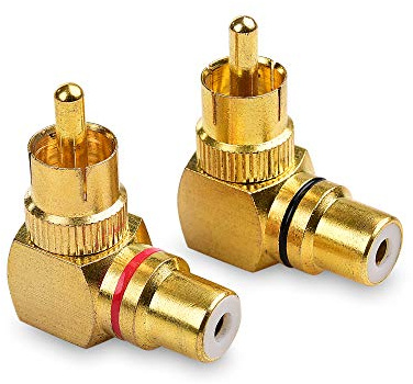 Cable Matters Angled RCA Adapter