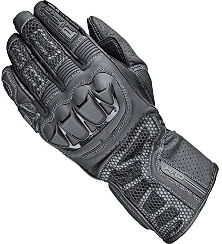 Held Air Stream 3.0 Motorrad-Handschuh Herren Schwarz 11 | Sommer Motorrad-Handschuhe – Mesh-Einsätze – CE zertifiziert – Knöchelprotektor – optimale Belüftung