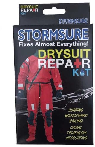Stormsure Reparaturset für Trockentauchanzüge mit Flexiblem Kleber und TUFF Tape - Ideal für Trockentauchanzüge, Neopren und Latex-Dichtungen