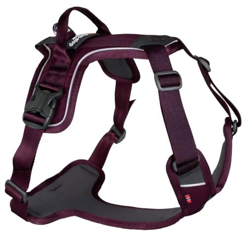 Non-stop dogwear Ramble Harness |Purple| Führ und Alltagsgeschirr, Größe:S