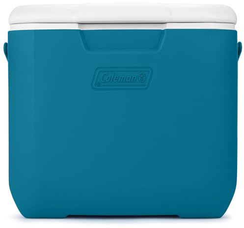 Coleman Chiller 30qt Insulated Portable Cooler with Ice Retention & Large Carry Handle, Made in USA, Great for Camping, Tailgating, Parties, Sports, Concerts & More