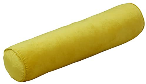 LZMLZQ Weiche Rückenschmerzen Lindern Kissen,Rundes Kniekissen Zur Unterstützung Der Halswirbelsäule Für Seiten,Rücken,Magen,Nacken, Wirbelsäulen,Rücken,Hüft- Und Knöchelstress - 8,15x15x60cm