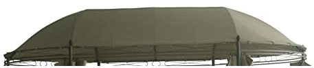 Ersatzdach für Westerholt Pavillon oval 3x4m Oliv-Taupe 2247-01