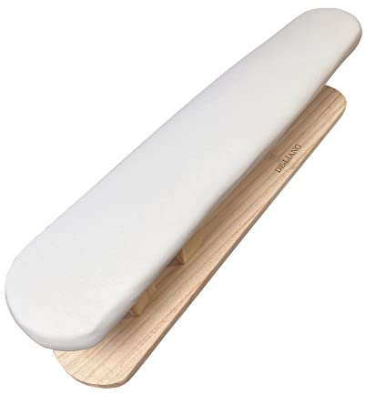 DE-LIANG Padded Chest & Sleeve Tailor Ironing Board Long with Wooden Base for Household Tools, Tailor Dress Forms,ironing shoulders, sleeves, and tiered skirts and dresses