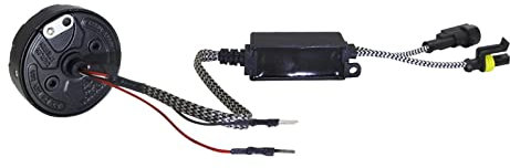 Vorschaltgerät für Xenon-Scheinwerfer 55W HID Xenon Vorschaltgerät Zündung Schnellstart Vorschaltgerät 12V Für Xenon Birne H1 H4 H7 H3 H11 881 9005 HB3 9006 HB4 9012 9007 (Größe : 1PCS)