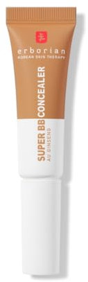 Erborian - Super BB CONCEALER - Hochdeckender Concealer mit Niacinamid und LSF 25 - Feuchtigkeitsspendender Augen-Korrektor mit natürlichem Finish - Koreanische Kosmetik - Caramel - 10ml