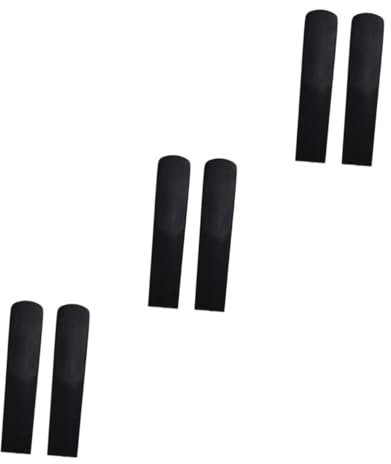 Abaodam 6stücke Resin Klarinettenblätter Stärke Langlebige Holzblasinstrumente Zubehör Für Klarinettenspieler Hervorragende Klangqualität Geeignet Für Traditionelle Klarinetten