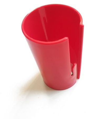Gift Wrap Cutter Tools Sliding Wrapping Paper Cutter for Christmas, Birthdays, and Holidays, Easy-to-Use Roll Paper Dispenser (Red)