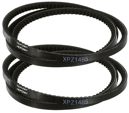 QUARKZMAN 2 Stück XPZ1485 EPDM Keilriemen 10 x 1485, Förderbänder aus Gummi für Automotor, Industrielle Ausrüstung, Mechanismus